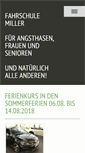 Mobile Screenshot of fahrschulemiller.de